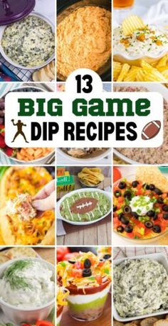 13 big game dip recipes that are delicious and easy to make for the super bowl party