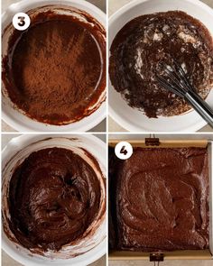 steps on how to make chocolate cake