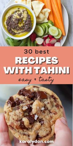 the best recipes with tahini easy and tasty for lunch, dinner or dessert