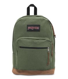 Explore the features of our Right Pack Expressions backpack. Available in a variety of colors and patterns, this backpack is perfect for anyone on the go. High School Bookbags, Jansport Green Backpack, Green Jansport Backpacks, Vintage Backpacks Aesthetic, Jansport Backpacks Aesthetic, Green Jansport, Cute Jansport Backpacks, Jansport Backpacks