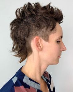 Mohawk Hairstyle, Hair Solution, Short Choppy Haircuts, Choppy Haircuts, Short Ombre Hair, Hairstyle For Men, Choppy Hair, Mohawk Hairstyles