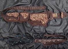 ~ one size: length 29 - 41 inches. - US women's pants size 2 until 20 - men pants size 28 to 38 - left side to wear 5 zipper pocket belt with buckle closure and stash pocket. All belts are made from Suede - polyester fabrics. 1. black - ashbrown 2. Leopard light 3. black - grey 4. Leopard 5. Leopard - brown 6. brown 7. black - dark brown 8. black - slate Grey 9. Leopard - petrol 10. black - rainbow Black Bohemian Belt Bag With Belt Loops For Festivals, Brown Belt Bag For Festival, Goa Party, Hip Pouch, Festival Belt, Utility Belt, Hip Bag, Pocket Belt, Slate Grey