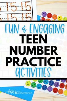 fun and engaging ten number practice activities for kids