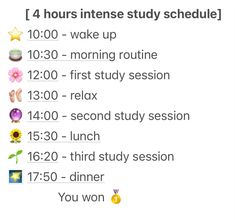 the four hours to go for each student's class is shown in this screenshot