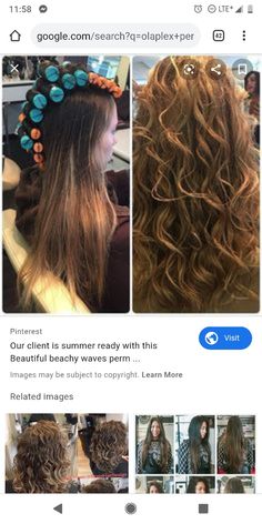 Wavy Perm, Wave Perm, Curly Hair Drawing, Curly Hair Updo, Different Hair, Hair Color Ideas For Brunettes, Curly Hair Inspiration, Curly Hair With Bangs