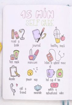 Bullet Journal Mood Tracker Ideas, Self Care Ideas, What To Do When Bored, Self Care Bullet Journal, Bullet Journal Mood, Bullet Journal Diy, Vie Motivation, Travel Essentials For Women, Bullet Journal Writing