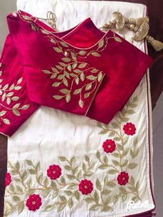 Embroidery Patterns Wedding, Suits Punjabi, Cotton Blouse Design, Trendy Embroidery, Saree Blouse Neck Designs, Wedding Brides, Blouse Design Images, Wedding Embroidery, Wedding Dress Patterns