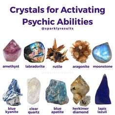 Crystal Knowledge, Natural Philosophy, Meditation Crystals