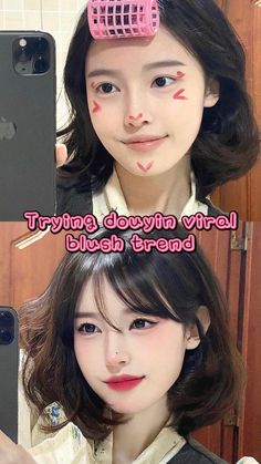 Blush Trend, Membentuk Alis, Mekap Mata, Doll Eye Makeup, Kawaii Makeup, Korean Eye Makeup, Ulzzang Makeup