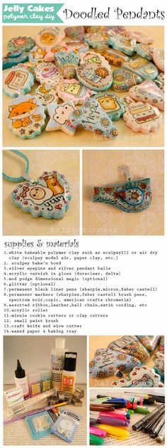 the instructions for how to make an embroidered pet collar with scissors and crochet hooks