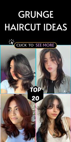 Explore a bold and fierce transformation with these inspiring grunge haircut suggestions. Unleash your inner rebel and infuse a hint of rock 'n' roll into your personal style. From choppy layers to daring asymmetrical cuts, grunge hairstyles embody a carefree and rebellious spirit. Embrace your inner rocker by rocking a badass grunge haircut today! Let your edgy style shine through with these rock 'n' roll vibes. Choppy Layers, My Beauty, Rock N Roll, Rocker, Personal Style