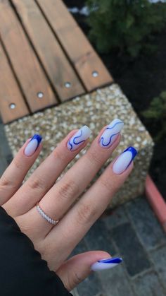 Simple Acrylic Nails, Classy Acrylic Nails, Acrylic Nails Coffin Short, Fire Nails, Funky Nails