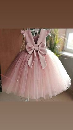 Princess Dress Pink, Toddler Flower Girls, Toddler Flower Girl Dresses, Party Kleidung, Dress Sleeve Styles, Girl Princess Dress