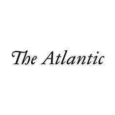 the atlantic logo on a white background