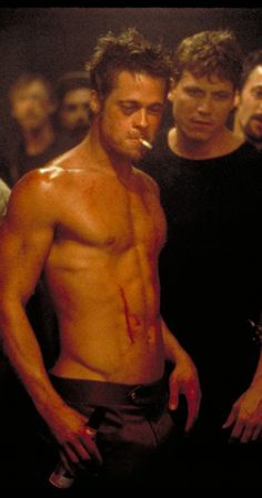 Tyler Durden, Brad Pitt, Beautiful People, Favorite Things, Favorite Movies, Gym, Actors, Film, Tv