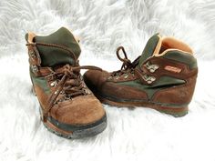 Just needs some tlc. Fade-resistant Brown Hiking Boots, Timberland Boat Shoes, Brown Timberland Lace-up Waterproof Boots, Vintage Brown Lace-up Rugged Boots, Brown Timberland Lace-up Hiking Boots, Timberland Brown Lace-up Outdoor Boots, Timberland Boots Mens, Gore Tex Fabric, Leather Work Boots