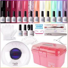 Discover the latest trends ✨ and stunning ideas for beautiful nails 😍. From chic minimalist designs to glamorous nail art 💅, find inspiration to elevate your manicure game! ❤ Nail Polish Gifts, Nail Gel Colors, Nail Kit Gift, Nail Polish Gift, Nail Kits, Manicure Gel, Gel Nail Kit, Nail Polish Kits, Long Lasting Nails