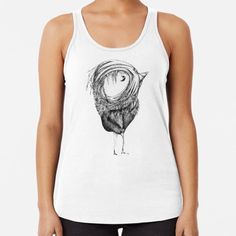 "DJ APOKALIPS LICKER ANIMAL TECHNO PARTY" Racerback Tank Top by wrinkledbambina | Redbubble Techno Party, Woman Art, Weird Creatures, Racerback Tank Top, Lightweight Hoodie, Racerback Tank, Female Art, Tank Top Fashion