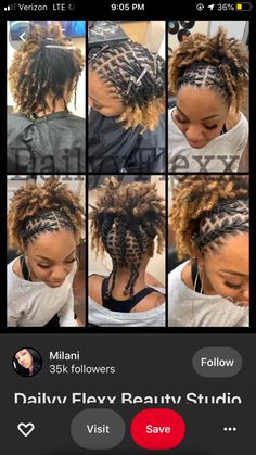 Retwist And Style On Short Locs, Side Part Loc Retwist, Dreadlock Styles For Women Black Locs Dreads, How To Do A Loc Retwist, Short Retwist Locs Style, Lox Styles For Women, Styles For Starter Locs Black Women, Small Locs Styles, 1st Retwist On Starter Locs