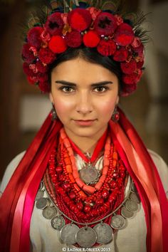 Ukrainian Clothing, Woman With Flowers, Ukrainian Dress, Ukrainian Style, Ukrainian Culture, Ethno Style, Flowers In Her Hair, Ukrainian Embroidery