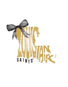 New Orleans Saints Svg, Make Up Bags, New Orleans Saints, Black Bow, Dish Towels, Printing Process, New Orleans, Halloween Shopping, Makeup Bag