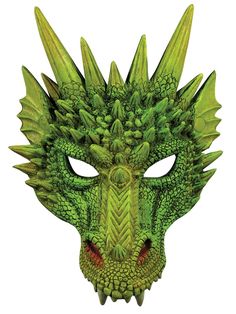 . Mythical Cosplay, Dragon Halloween Costume, Dragon Half, Mask Ball, Dragon Halloween, Medieval Dragon, Mascaras Halloween, Dragon Mask, Dragon Face