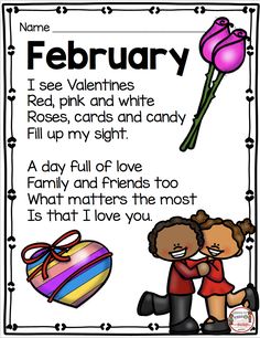 valentine's day poem for kids