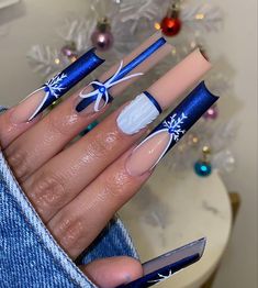 Nails Navidad, Nails Xmas, Coffin Nails Matte, Nails Matte, Rainbow Nails, Square Acrylic Nails, Coffin Nails, Christmas Nails