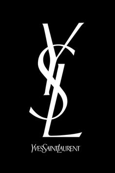 Yves Saint Laurent Poster, Ysl Poster, Yves Saint Laurent Logo, Louis Vuitton Iphone Wallpaper, Black And White Photo Wall, Fashion Logo Branding, Apple Watch Wallpaper