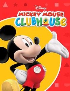 mickey mouse's clubhouse is shown in this promotional poster for the disney movie