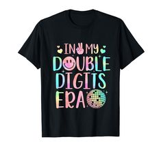 PRICES MAY VARY. Makes the lovely 10th bday present idea for your daughter son or mom dad grandma grandad to wear in 10th Birthday Party. Celebrate 10 Yrs Old birthday of your boys girls kids who born in 2014 Outfits during the 10 Year Old Girls Birthday. Grab this cute birthday shirt as a cool 10th Birthday present for 10 year old girls. Happy 10th birthday present for children, boys, girls, daughter, granddaughter, niece, godchild turning 10. Lovely 10 birthday decorations party supplies for boys girls. Lightweight, Classic fit, Double-needle sleeve and bottom hem 10 Birthday Decorations, 2014 Outfits, Happy 10th Birthday, 10th Birthday Party, 10th Birthday Parties, Birthday Girl Shirt, Presents For Kids, Cute Birthday, Decorations Party