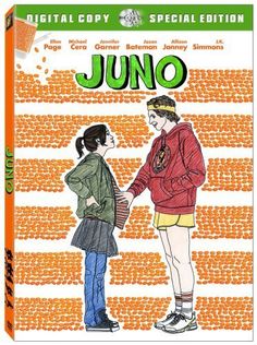 an image of a man and woman standing next to each other with the words juno on it