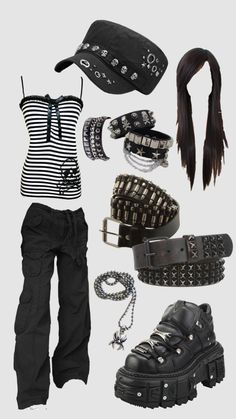 Goth Aesthetic Outfit, 2000s Alt Fashion, Alternative Fashion Grunge, Alt Summer Outfits, Silly Clothes, Alt Clothes, Latina Fashion Outfits, Early 2000s Fashion