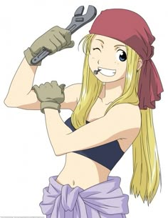 Winry Rockbell, Morning Cartoon, Awesome Anime