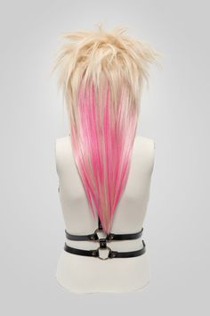 Side Part Bangs, Wig Side Part, Scene Wig, Blond Wig, Barbie Costume, Glueless Wig, Scene Kids, Side Part, Emo Scene