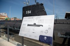 the submarine is on display at the museum for visitors to see it's history