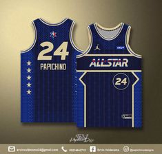 an all star basketball jersey with the number 24 on it