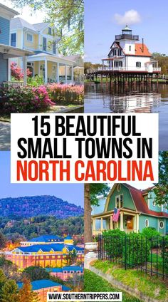 Beautiful Small Towns in North Carolina North Carolina Bucket List, North Carolina Vacations, Living In North Carolina, Southern Travel, Carolina Mountains, North Carolina Beaches, North Carolina Travel, Vacation Locations