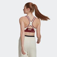 Karlie Kloss Believe This Bra Adidas Karlie Kloss, Burgundy Adidas, Sports Bra Collection, High Support Bra, Bra Collection, Adidas Sports Bra, Karlie Kloss, Women's Sports, Support Bras