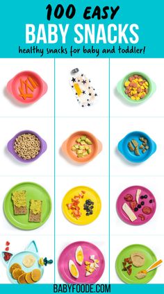 baby snacks are the perfect snack for babies and toddlers to make with their own hands