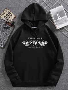 Day Of The Shirt, Clothes Wishlist, Men Sweatshirts, Fabric Butterfly, Christmas Clothes, Men Hoodies, Aesthetic Hoodie, Lined Hoodie, Fashion Hub