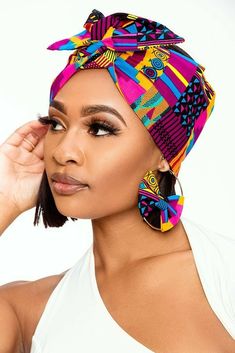 Band Earrings, African Head Dress, Dresses For Weddings, African Bride, African Accessories, Hair Wrap Scarf, Short African Dresses, Wire Headband, African Clothes