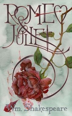 a book cover with a rose on it