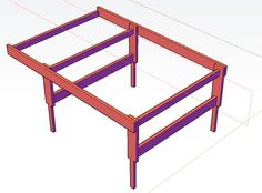 an image of a wooden table being constructed