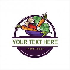 a bowl full of vegetables with the words your text here