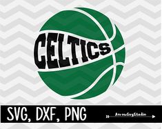 celtic basketball svg, dxf and png files for cricture