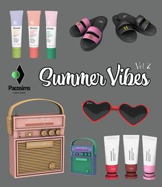 an assortment of summer vibes for the female