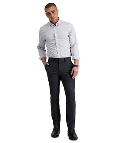 in stock Dress Slacks Men, Slim Fit Dress Pants Men, Slacks Men, Dress Pants Men, Mens Business Casual Outfits, Mens Slacks, Mens Business, Work Fits, Grey Slacks