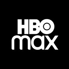 the hbo max logo on a black background