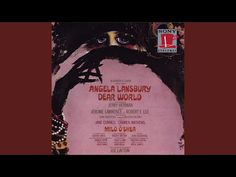 an old movie poster with the words angela linssony dear world on it